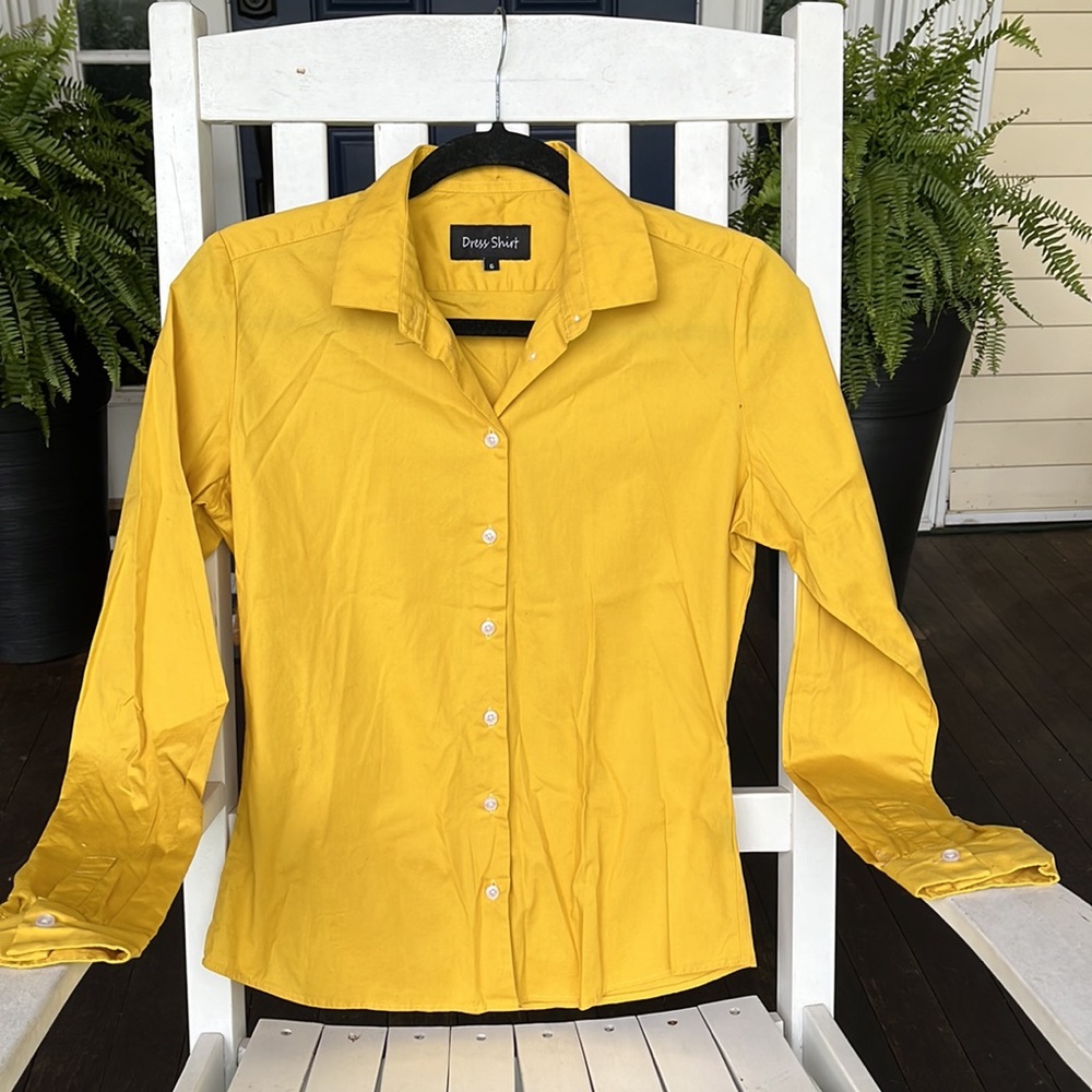 ☀️Dress Shirt Button Down Top Size 6